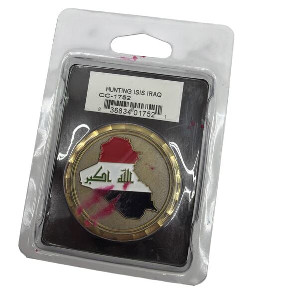 Challenge Coin Company Hunting ISIS Iraq CC-1752 Challenge Coin - Picture 2 of 3